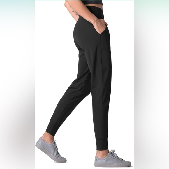 Dragon Fit Joggers for Women with Pockets,High Waist Workout Yoga Tapered - Picture 2 of 9